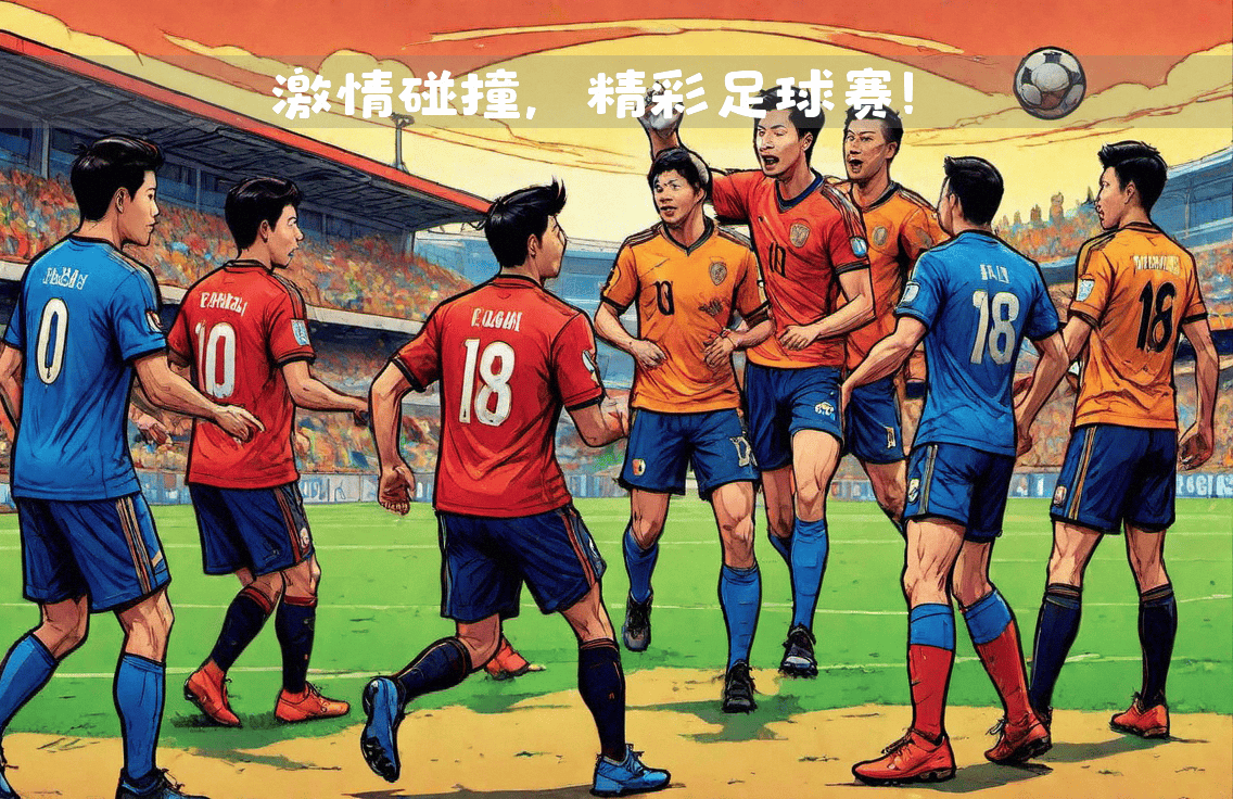 双方队伍在足球比赛中展现出色配合